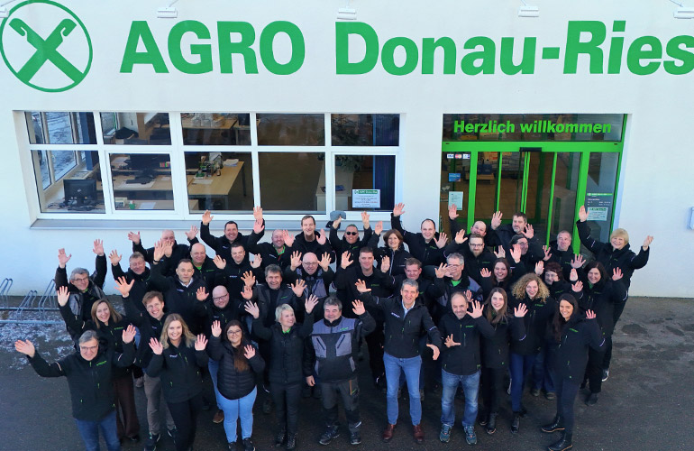 Luftbild Mitarbeiter Agro-Donau-Ries